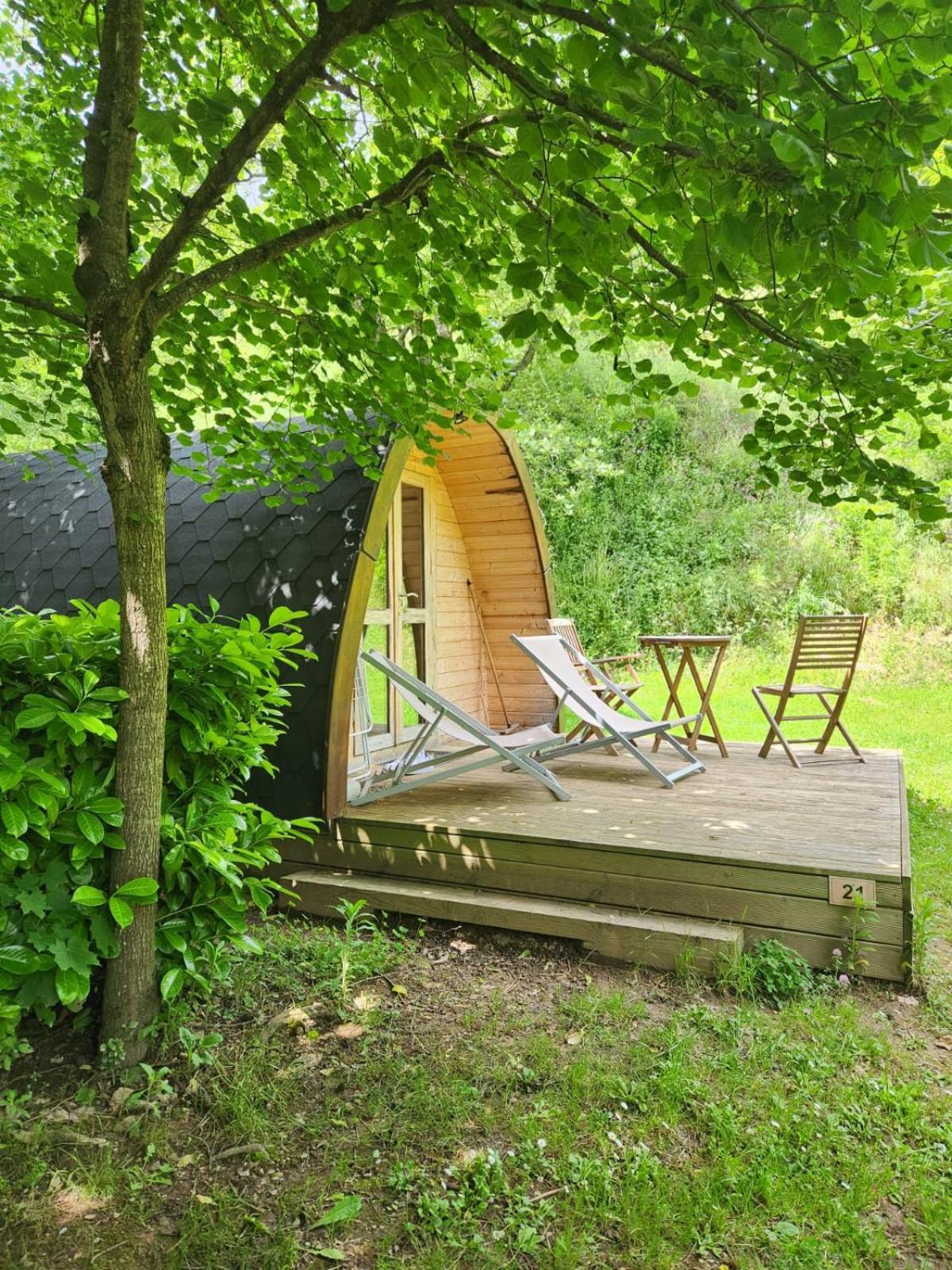 Camping Les Berges Du Doux Colombier-le-Vieux Экстерьер фото